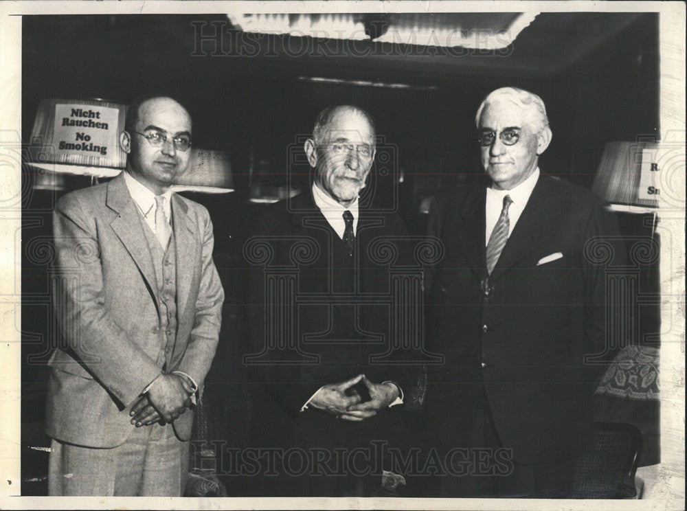 1933 Press Photo New York President Roosevelt George - Historic Images