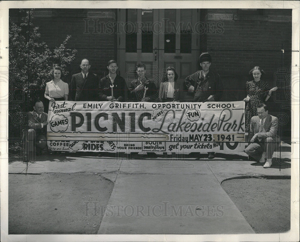 1941 Press Photo Emily Griffith Opportunity School - Historic Images