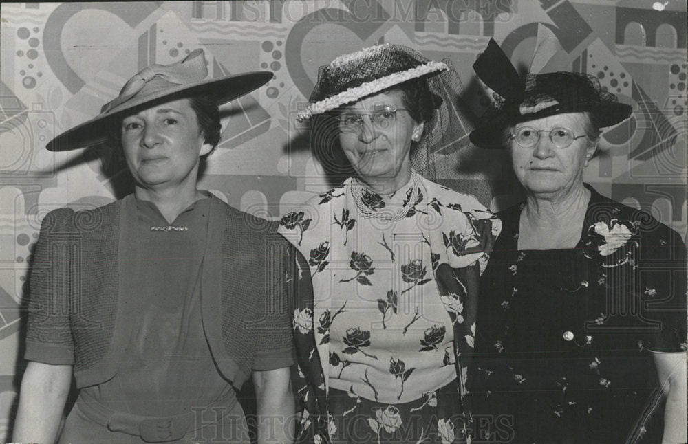 1939 Press Photo Daughters Confederacy Leaders Meeting - Historic Images