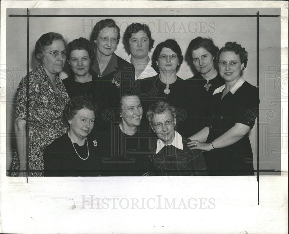 1942 Press Photo The Navy Mothers Club - Historic Images