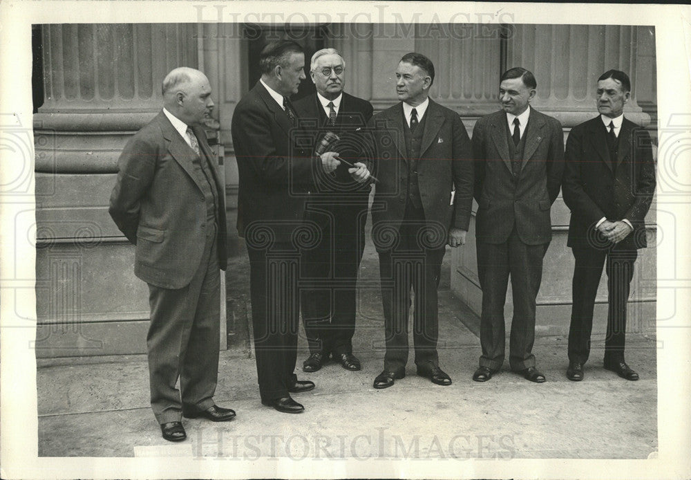 1932 Press Photo Romney Halsey Haltigan Barkley Sinnott - Historic Images