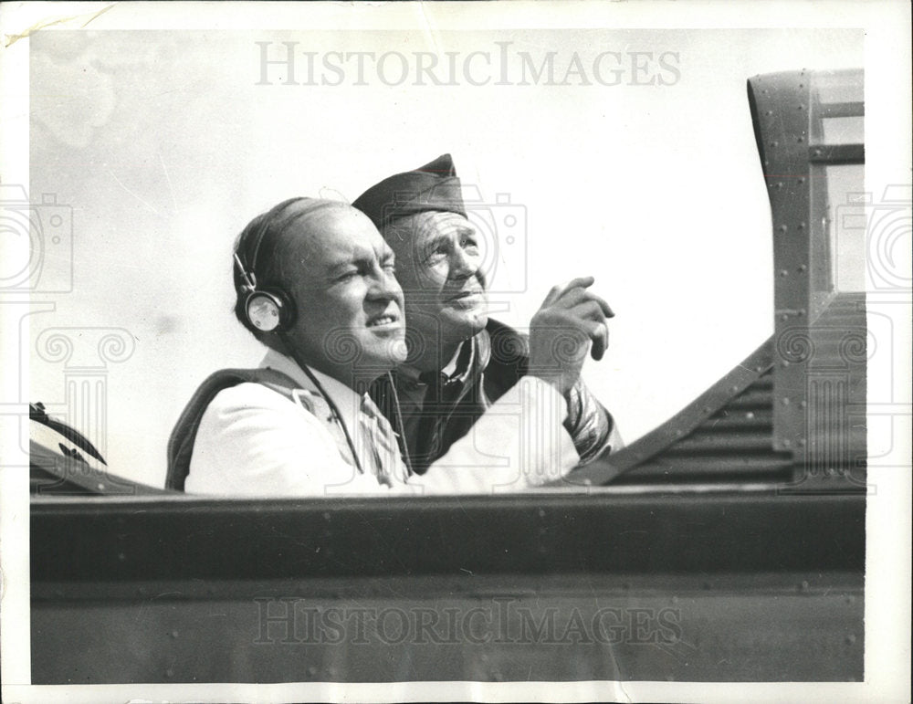 1934 Press Photo Harry acting secretary war Lieut Arnol - Historic Images