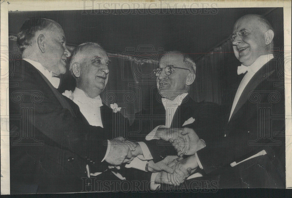 1949 Press Photo Truman Inaugural United States Speech - Historic Images