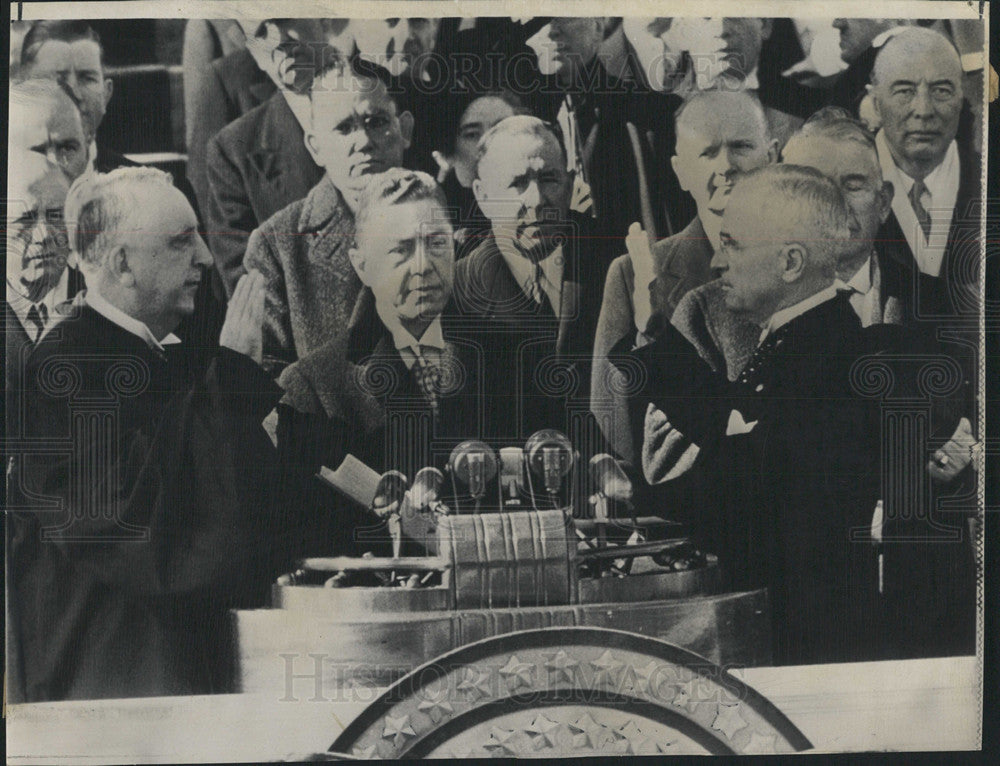 1949 Press Photo HARRY S. TRUMAN PRESIDENT US - Historic Images