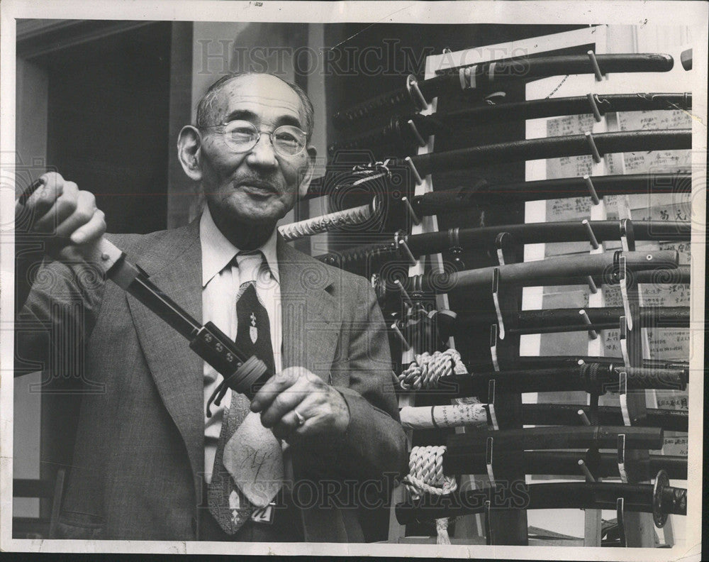 1954 Press Photo Dr Konai Miyamoto Continental Denver - Historic Images