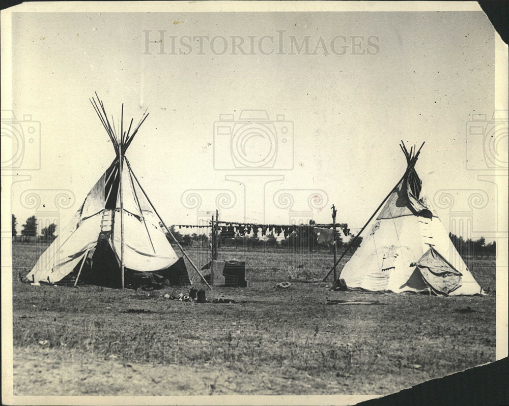 Indians Teepees Housing - Historic Images