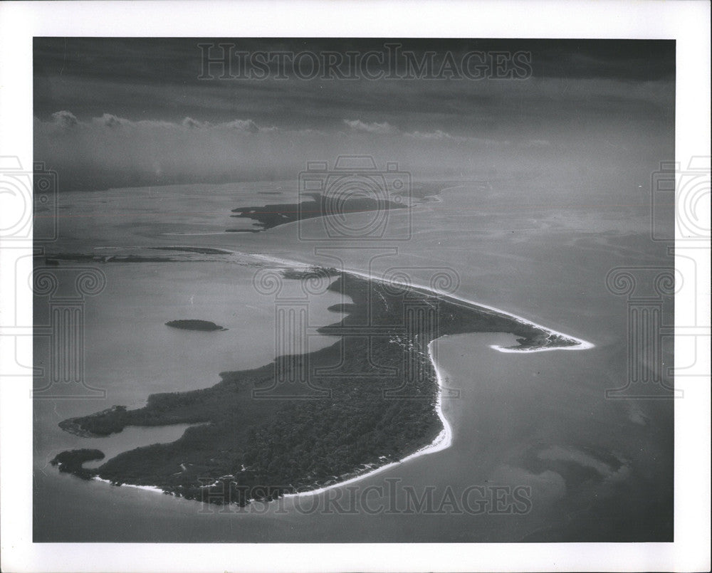 1965 Press Photo Dunedin Beach Island - Historic Images