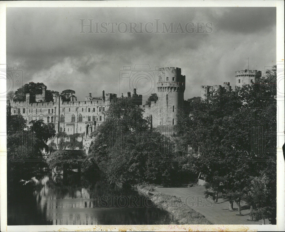 Press Photo Castle Exterior England - Historic Images