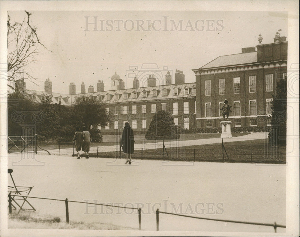 Press Photo Kensington Palace Royal Residence London - Historic Images