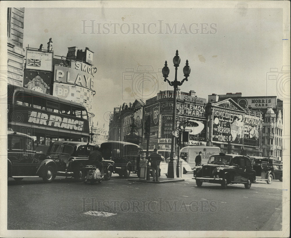 1963 Press Photo Piccadilly Circus London England - Historic Images