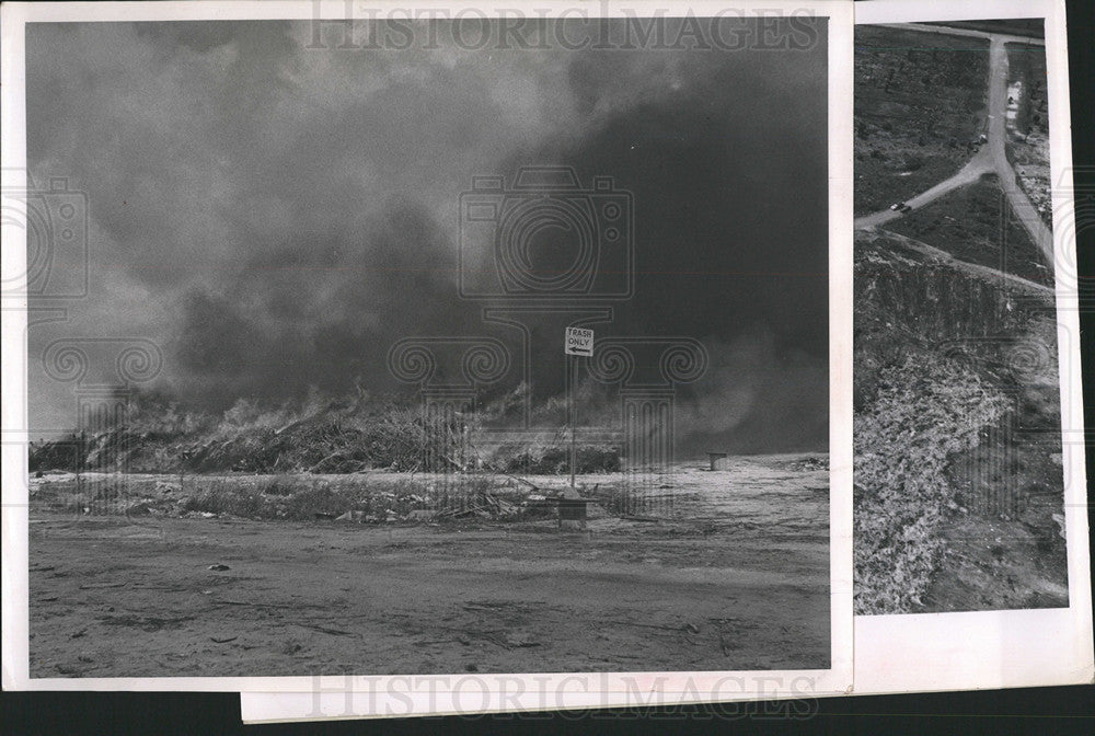 1963 Press Photo St. Petersburg City Garbage Dump - Historic Images