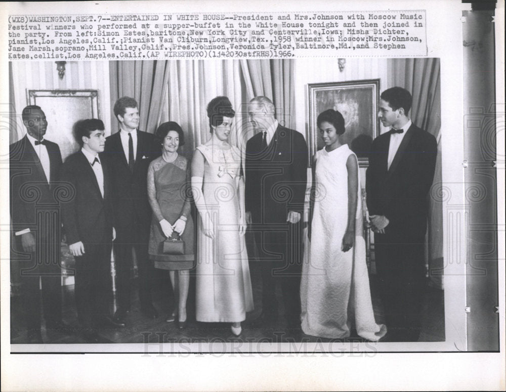 1966 Press Photo Moscow Music Festival Winners - Historic Images