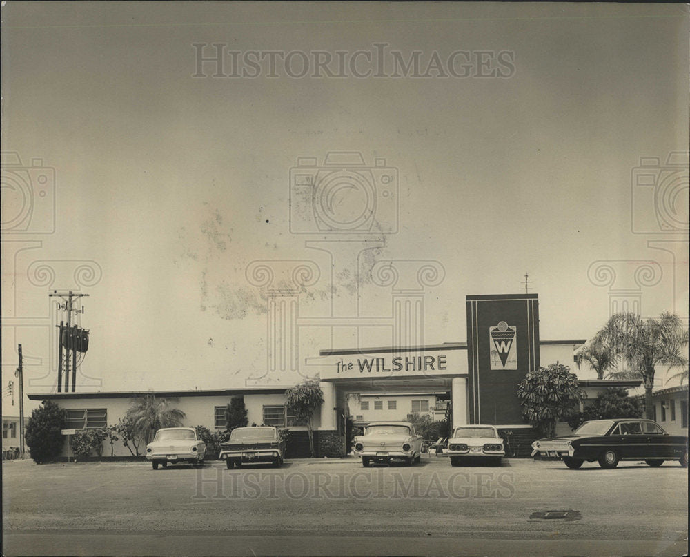 1961 Press Photo The Wilshire Motel - Historic Images