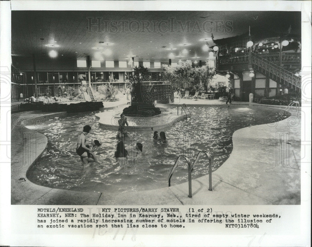 1978 Press Photo Holiday Inn in Kearney Joins Motels - Historic Images