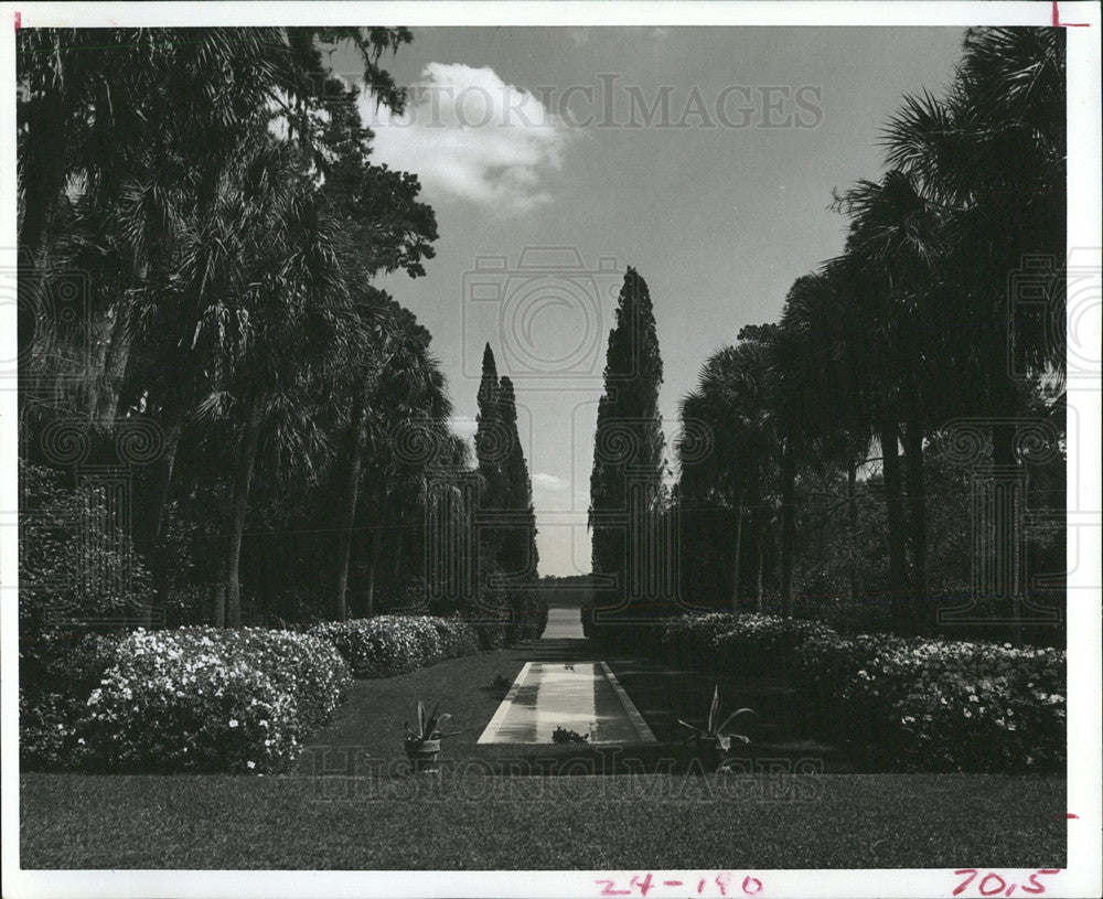 1976 Press Photo Alfred B Maclay State Gardens Park - Historic Images