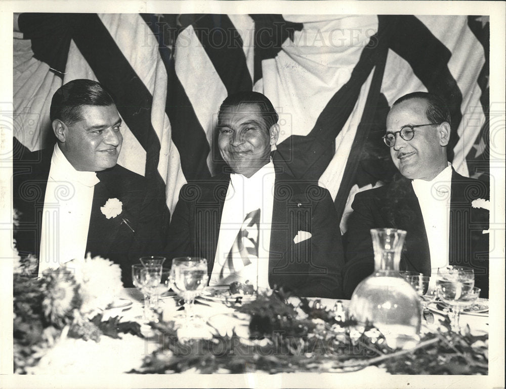 1939 Press Photo Cuban Chamber Of Commerce In US - Historic Images