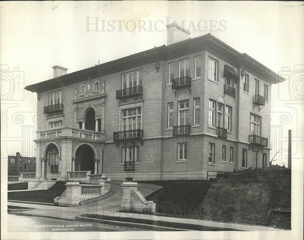 1931 Press Photo Brazilian Embassy in Wash DC - Historic Images