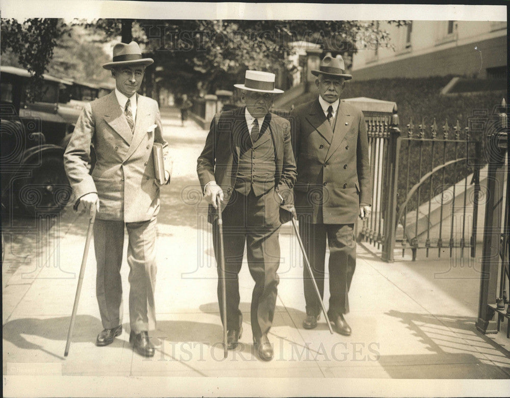 1927 Press Photo SS Frank B. Kellogg et al in D.C. - Historic Images