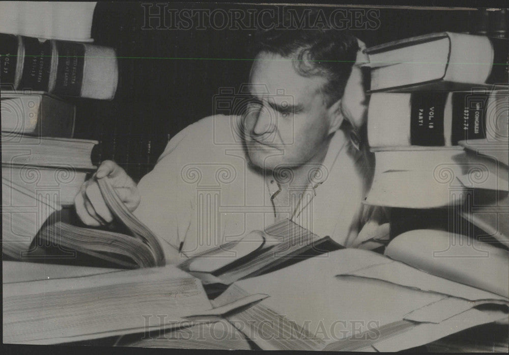 1937 Press Photo Bruce Barton Says he Will Kill Laws - Historic Images