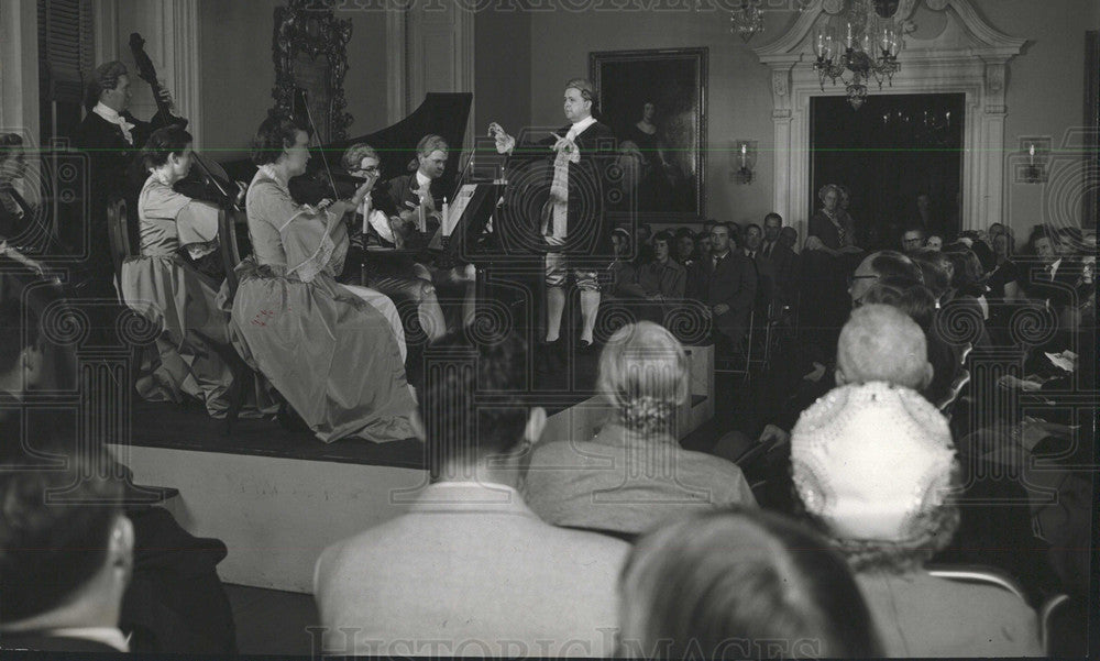 1962 Press Photo Musicians Play Williamsburg Concert - Historic Images