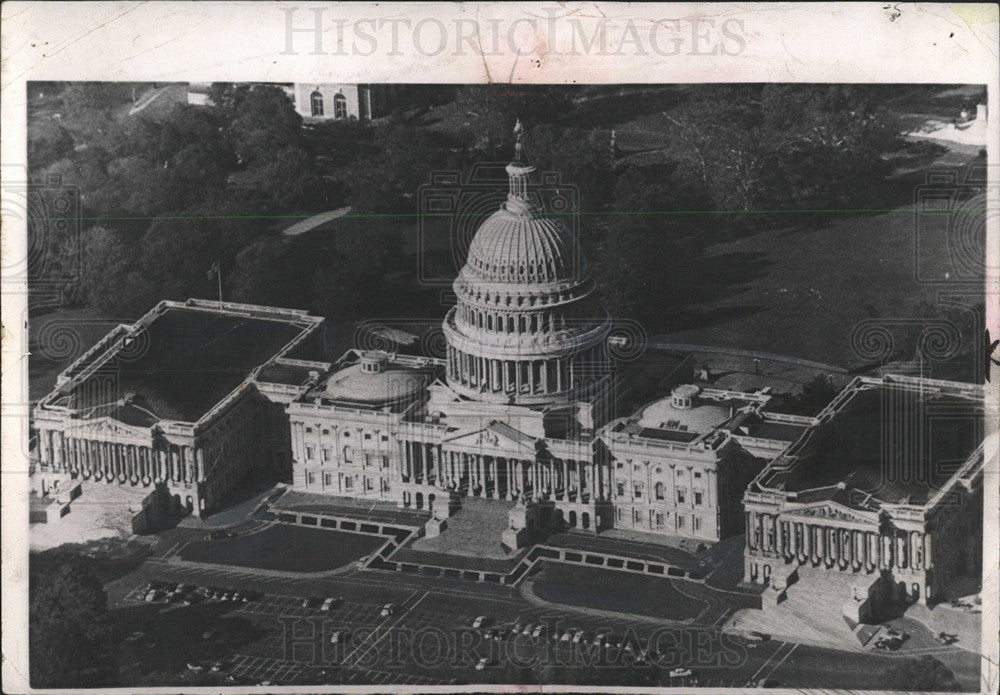 1980 Press Photo Capitol Building Washington DC Extend - Historic Images