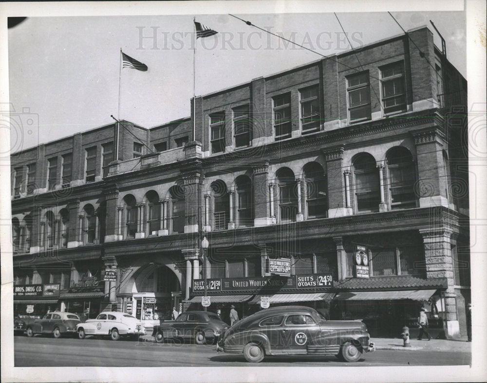 1946 Press Photo Fires At Birmingham City Hall - Historic Images