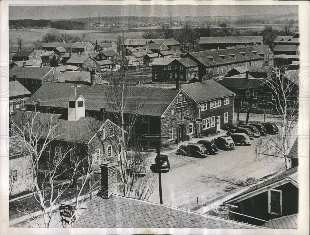 1943 Press Photo Seven Communities Operating Unit - Historic Images