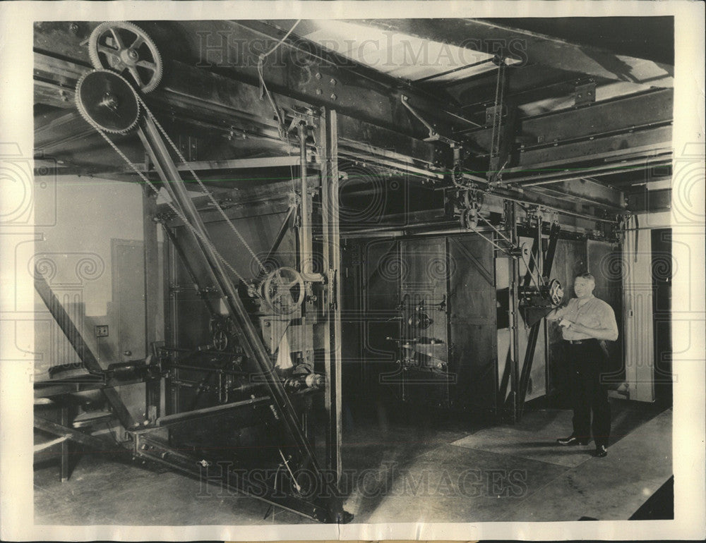 1934 Press Photo 14 Ton Camera US Coast Geodetic Survey - Historic Images