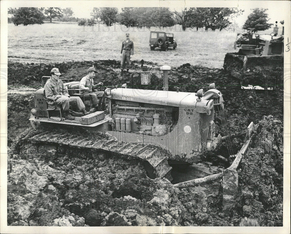 1968 Press Photo Army Engineering Corps - Historic Images