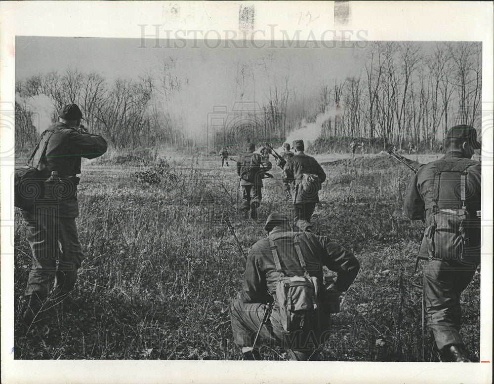 1979 Press Photo  Army Troops Field Training Exercise - Historic Images