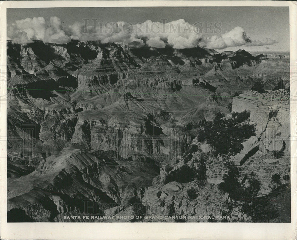 Press Photo Grand Canyon Arizona seen from south rim - Historic Images