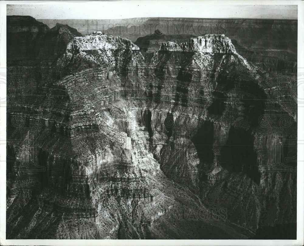 1965 Press Photo spur Grand Canyon wall - Historic Images