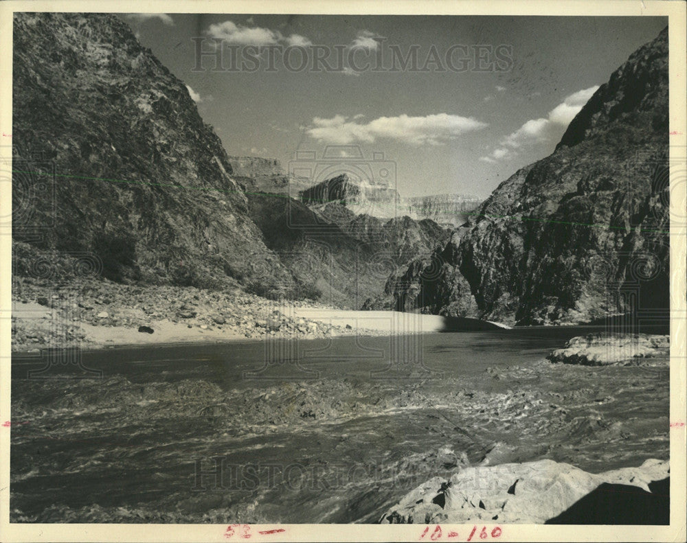 1963 Press Photo Grand Canyon Colorado River Program - Historic Images