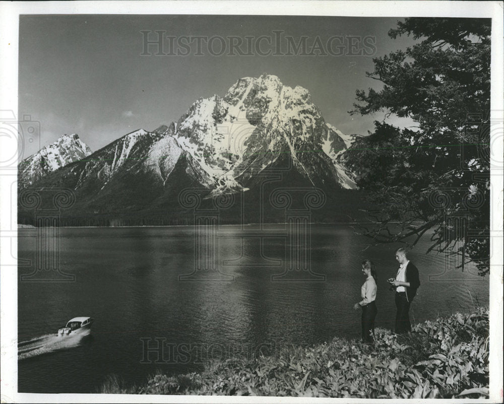 1965 Press Photo Grand Teton National Park, Wyoming - Historic Images