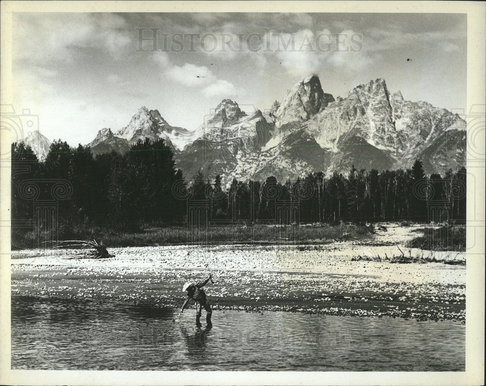 1965 Press Photo Grand Teton National Park Wyoming - Historic Images