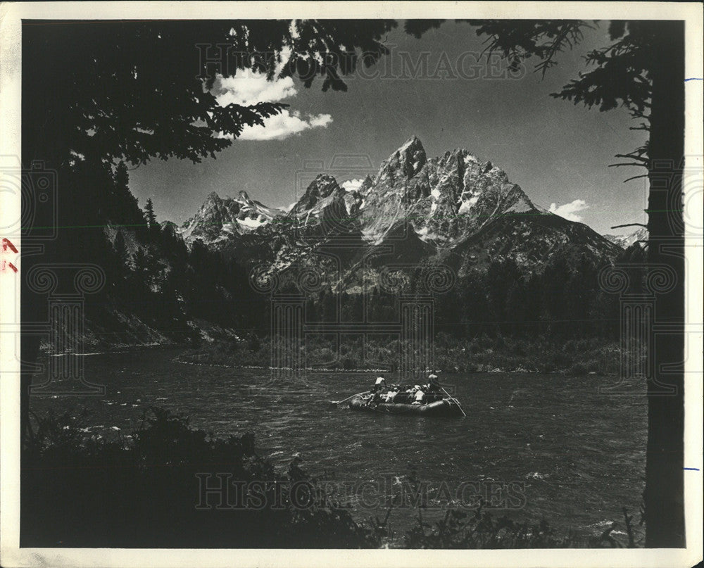 1963 Press Photo Grand Teton National Park - Historic Images