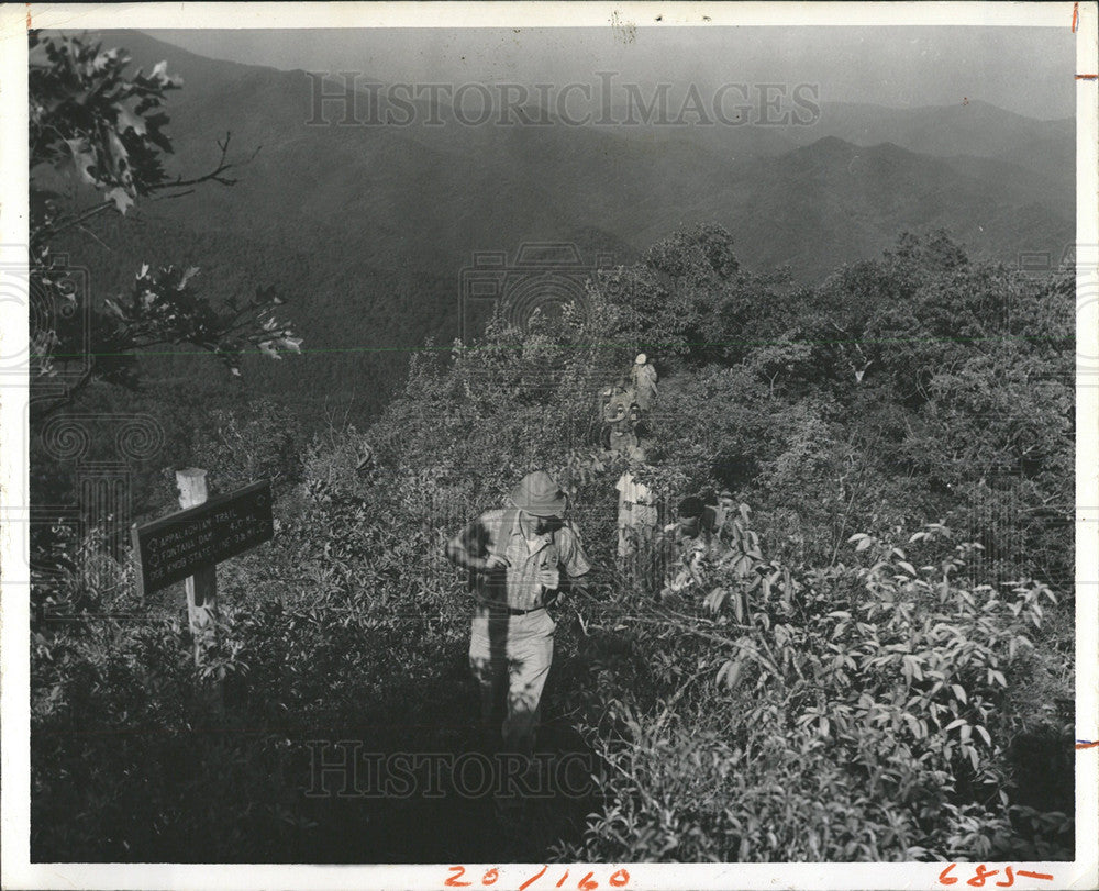 1965 Press Photo Great Smokey Mountains National Park - Historic Images