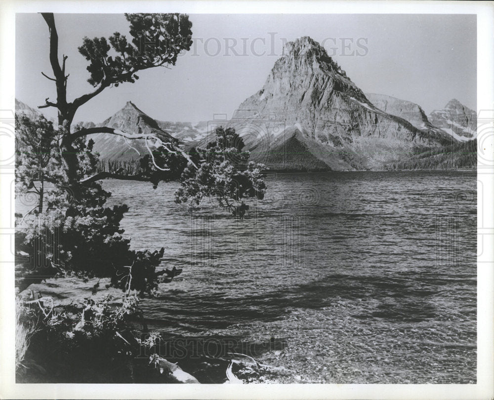 1966 Press Photo Old West Trail Montana - Historic Images