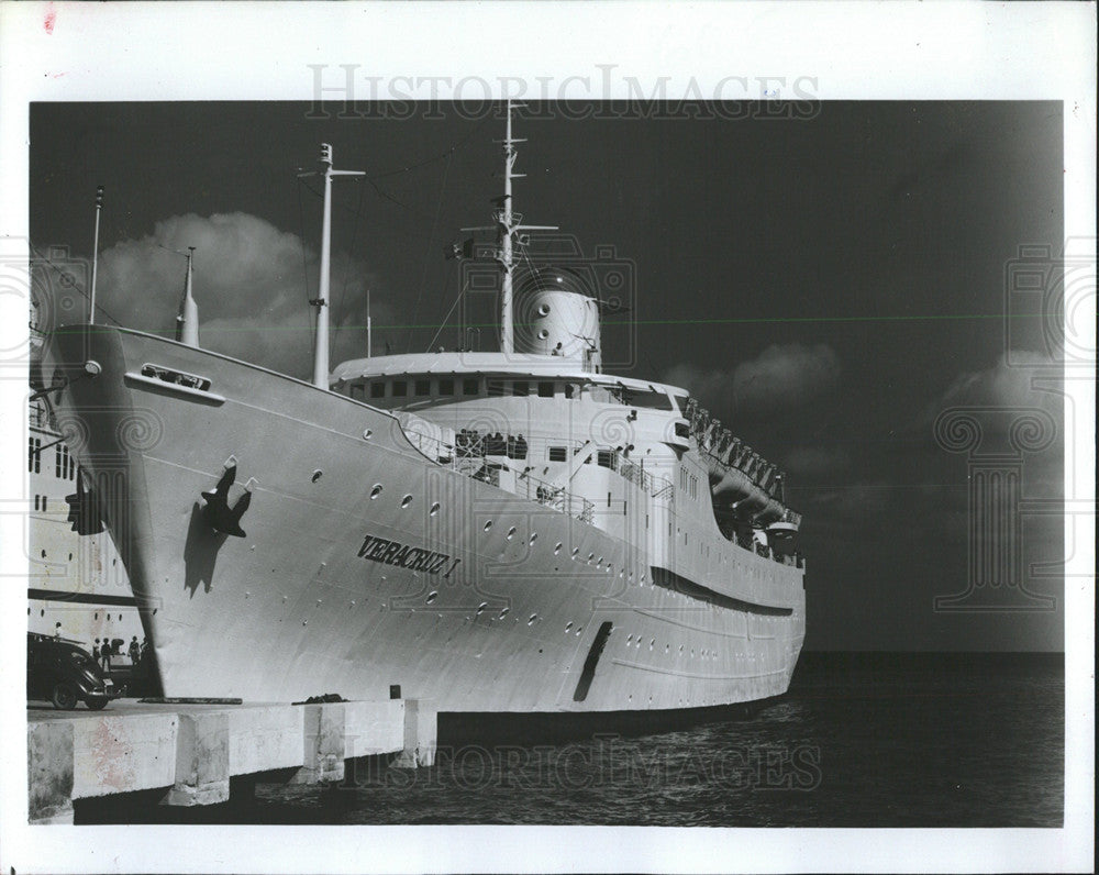 1984 Press Photo The Veracruz Sails to Mexico - Historic Images