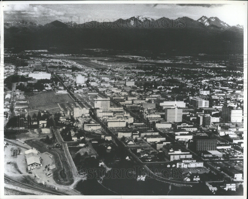 1978 Press Photo ANCHORAGE  ALASKA  LARGEST CITY U.S - Historic Images