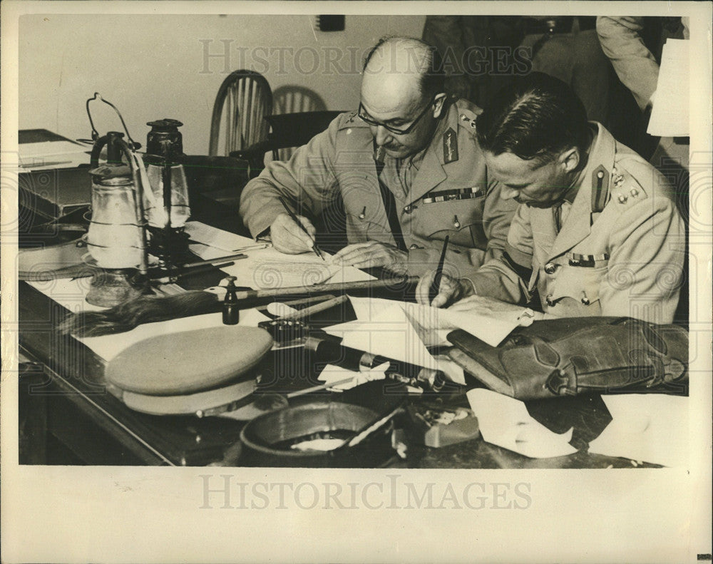 1941 Press Photo Great Britain and Vichy Agreement - Historic Images