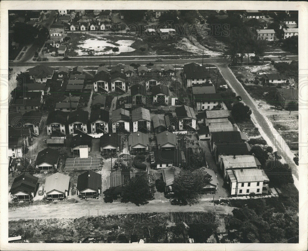 1950 Press Photo Methodist Town - Historic Images