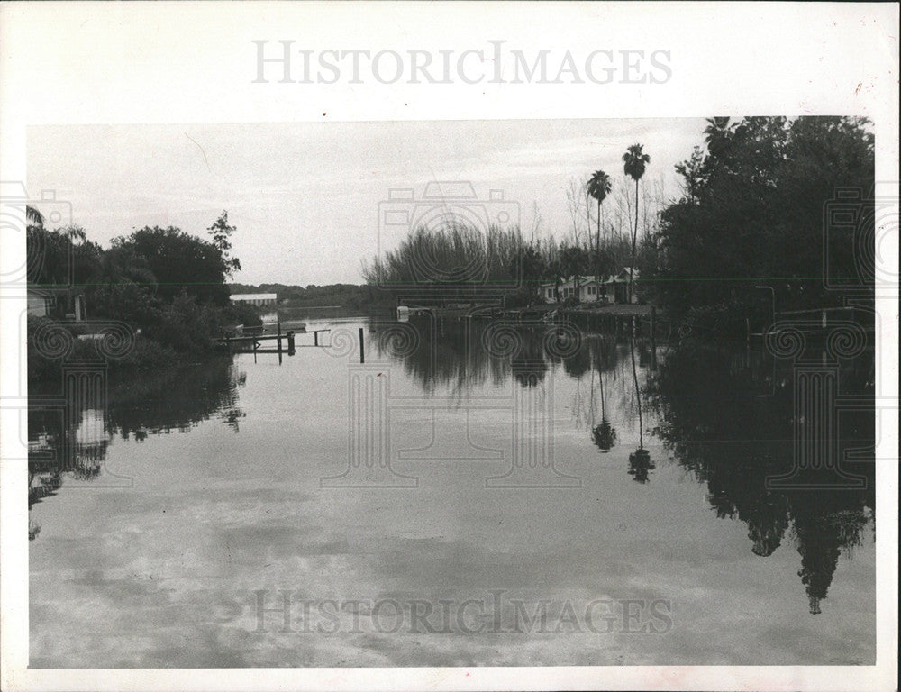 1964 Press Photo Haven Beach Channel/St. Petersburg/FL - Historic Images