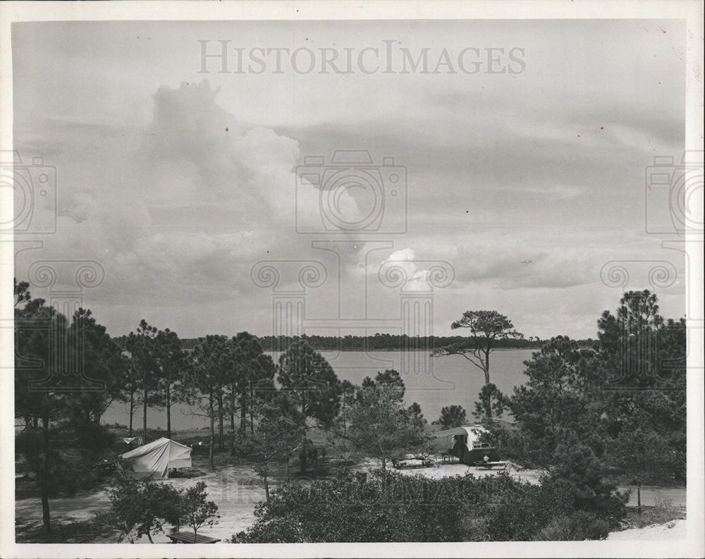 1964 Press Photo St. Andrews State Park Florida - Historic Images