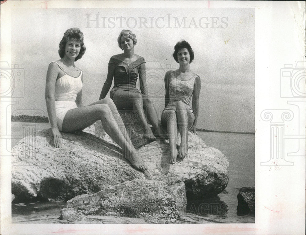 1960 Press Photo Miss Tarpon Spring Junior Chamber hope - Historic Images