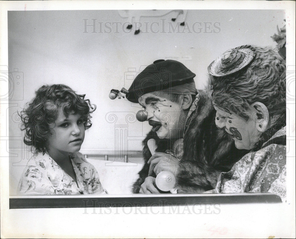 1965 Press Photo St Peterburg Moose Clown Lodge Kids - Historic Images