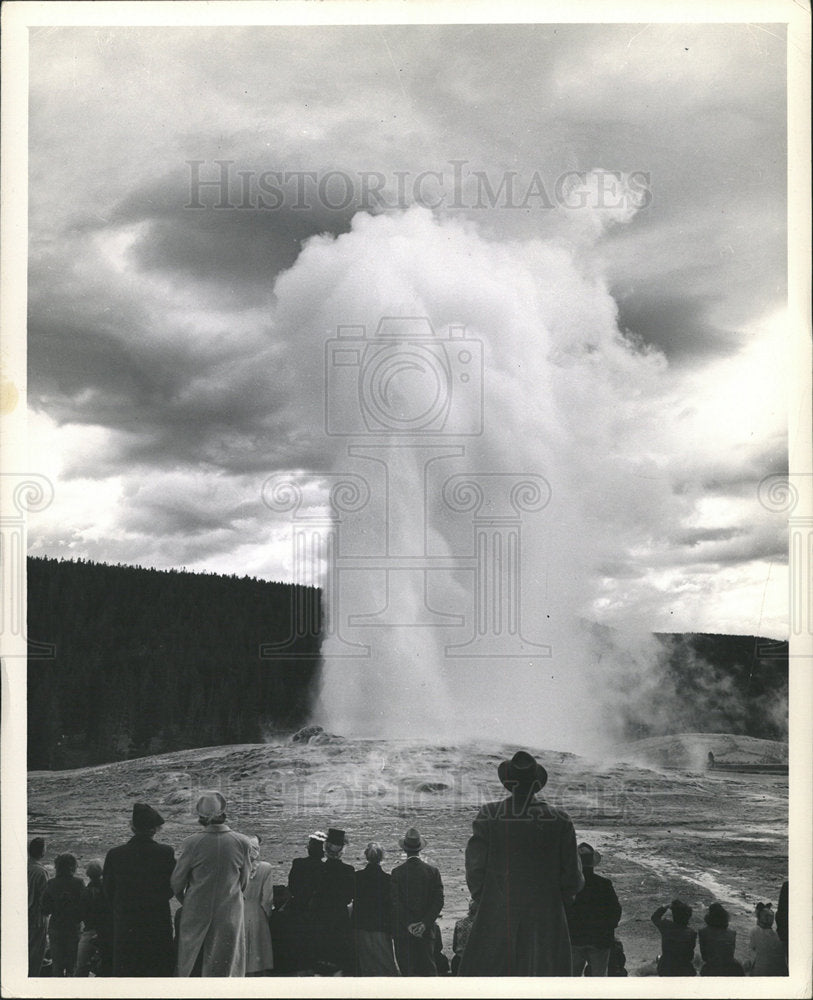Press Photo Yellow Stone National Park Colorado State - Historic Images