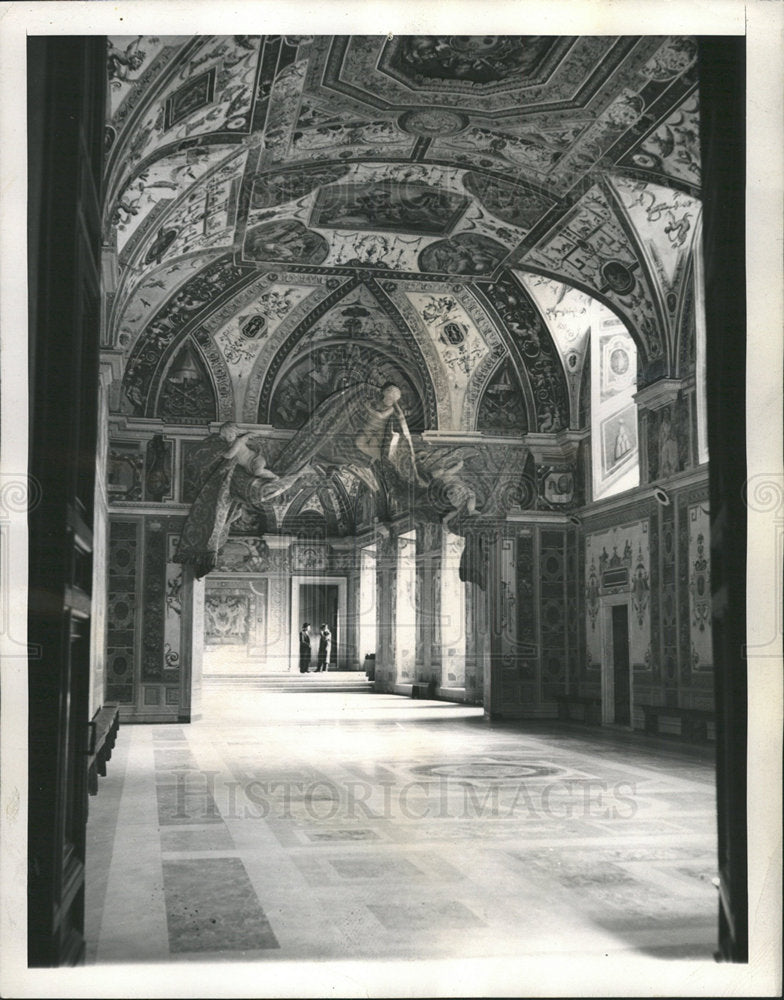 Press Photo Ducal Hall In The Vatican - Historic Images