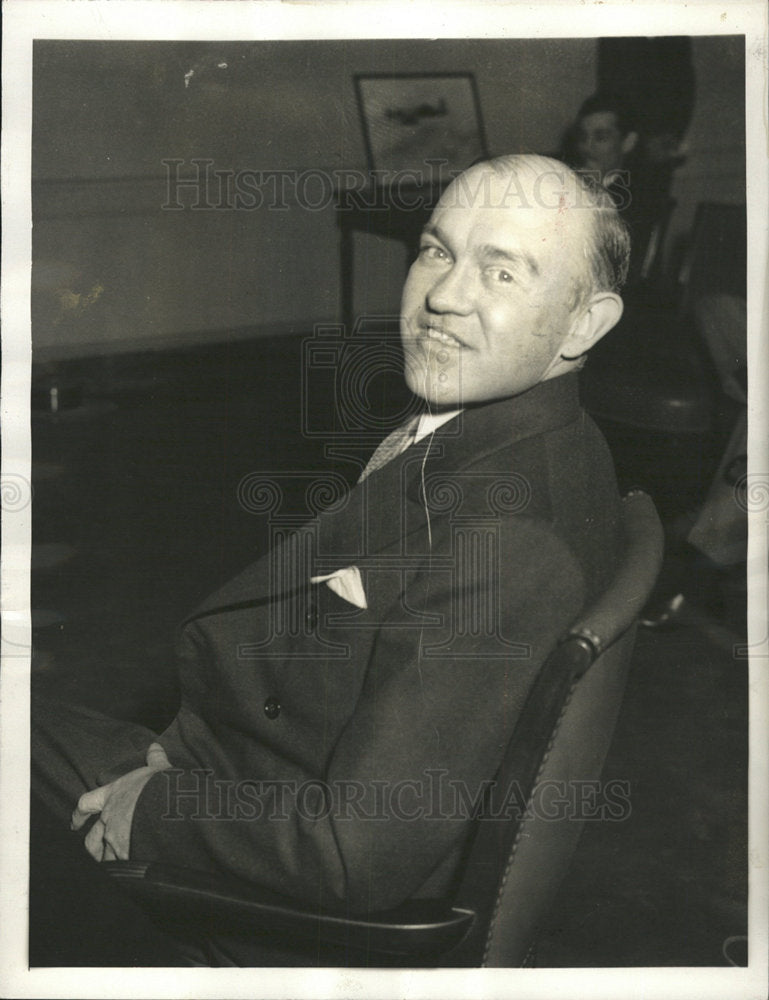 1934 Press Photo Harry Woodring Military Chief war - Historic Images