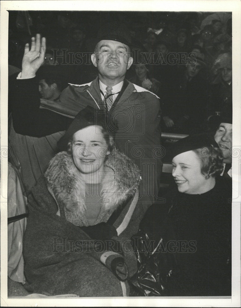 1937 Press Photo Harry Wood ring Philadelphia Municipal - Historic Images